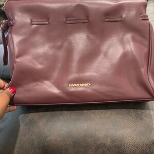 New Badgley Mischa burgundy bag